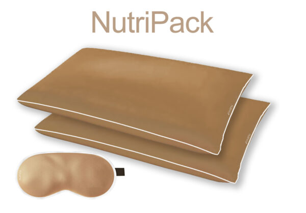 ערכת נחושת NutriPack טיפול קוסמטי במהלך השינה ציפית נחושת לשינה איכותית ובריאה יותר ציפית נחושת